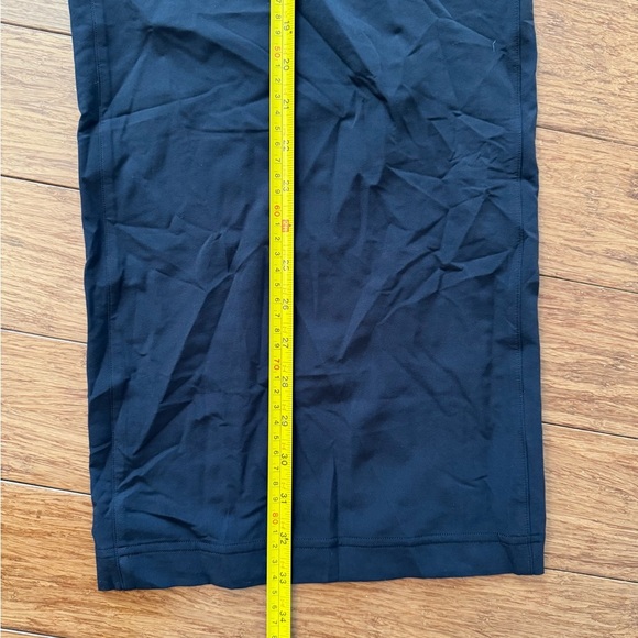 NWT Spanx Out Of Office Elastic Waist Crop Wide Leg Pants Black Petite S - Picture 5 of 12